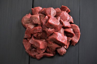 Hertenbout in blokjes